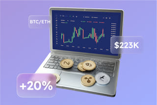 AI automated trading system technology visualization on Ample Gagerance